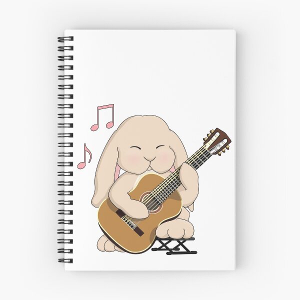 Item preview, Cute Rabbit Classical Guitar Player designed and sold by Jazznote.
