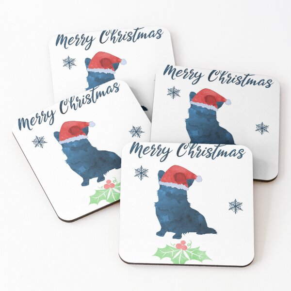 Item preview, Merry Christmas Corgi Art designed and sold by TheJollyMarten.