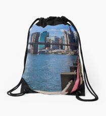 Mochila saco Brooklyn Bridge, New York, USA.