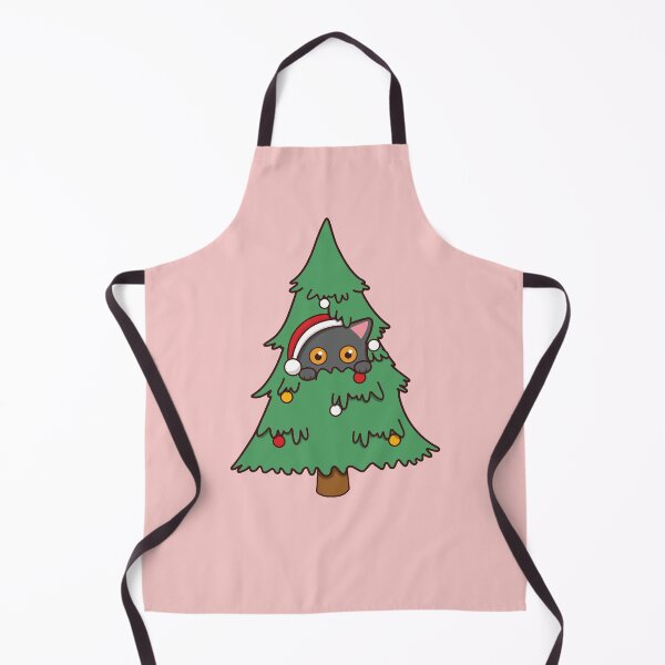 Item preview, Cute Cat Hiding In Christmas Tree designed and sold by Luan Huynh.