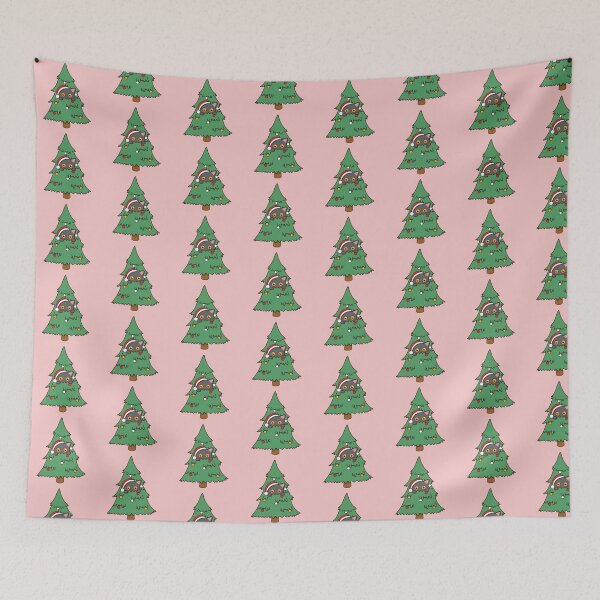 Item preview, Cute Cat Hiding In Christmas Tree designed and sold by Luan Huynh.
