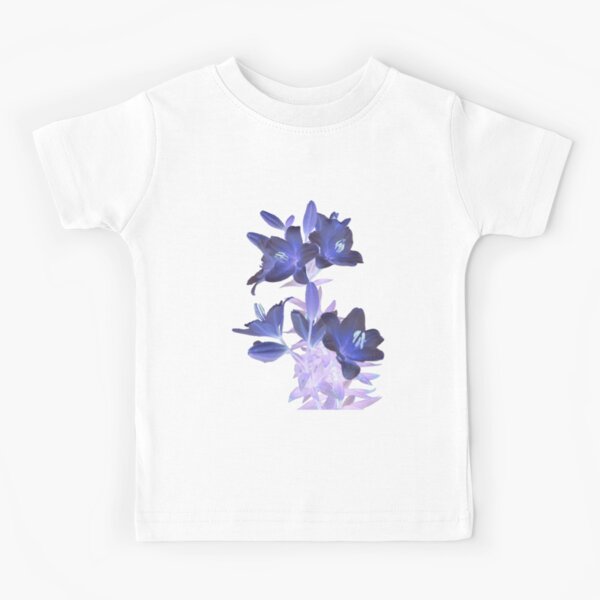 Lilies on a White Background Kids T-Shirt