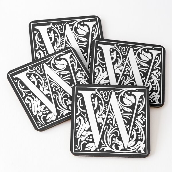 Item preview, Illuminated Initial W designed and sold by rogue-design.