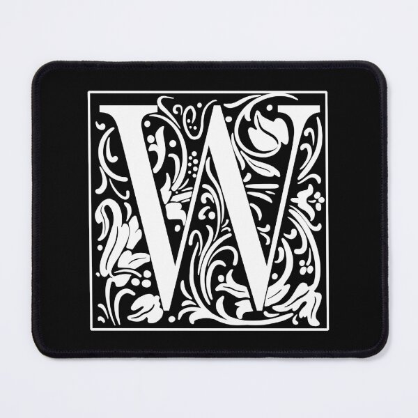 Item preview, Illuminated Initial W designed and sold by rogue-design.