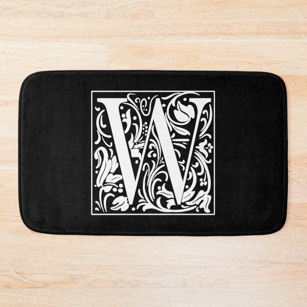 Item preview, Illuminated Initial W designed and sold by rogue-design.