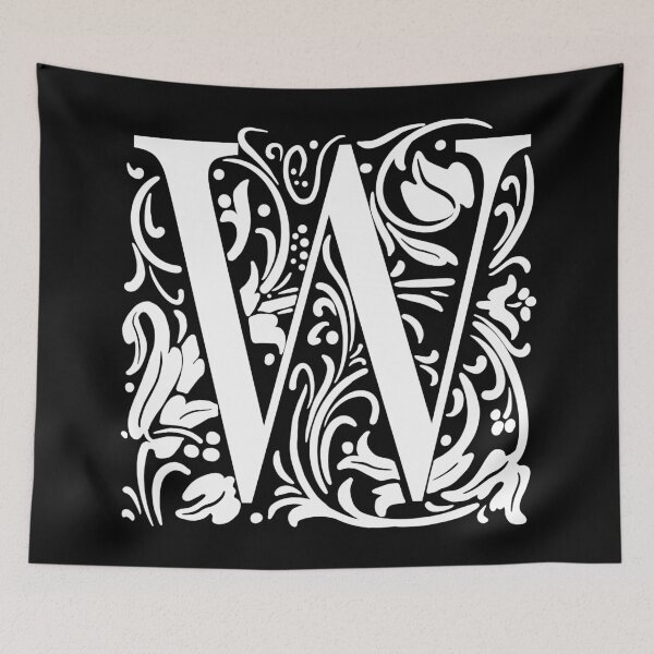 Item preview, Illuminated Initial W designed and sold by rogue-design.