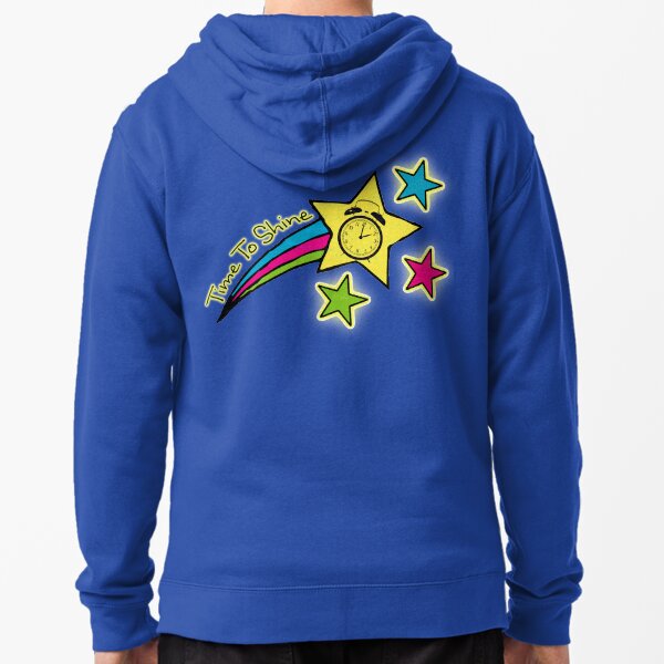 Time To Shine Zipped Hoodie