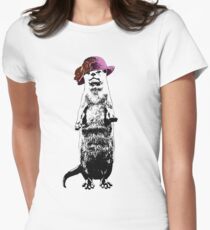 I Really Otter Be Going Now Women's Fitted T-Shirt