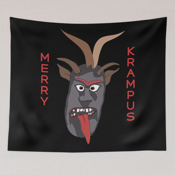 Artikelvorschau, Krampus Pullover Krampus Pin Krampus Karte Krampus Maske Krampus Dekor Krampusnacht Krampus Weihnachten Frohe Krampus entworfen und verkauft von GalleryArtField.