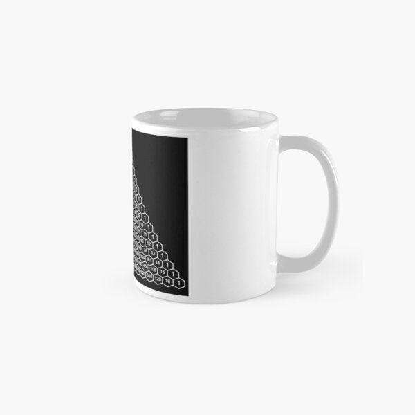 In mathematics, Pascal's triangle is a triangular array of the binomial coefficients Classic Mug