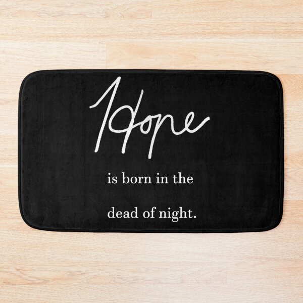 Item preview, Hope in the night (white text) designed and sold by jaycejvr.