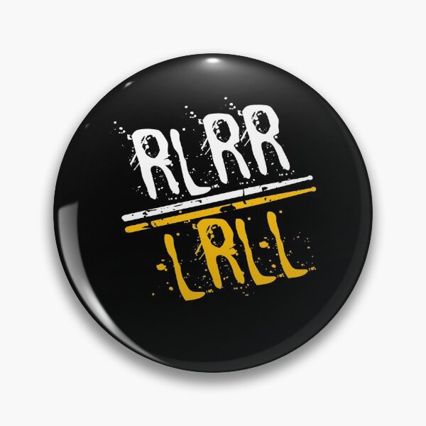 Item preview, RLRR LRLL Drummer Drums designed and sold by MooonTees.