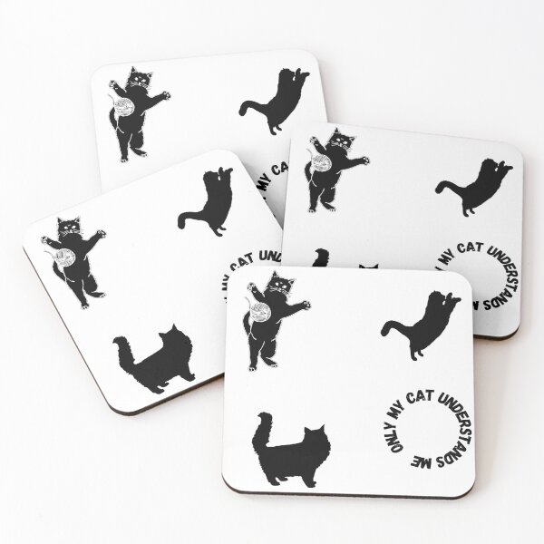 Item preview, Only My Cat Understands Me Furry Troublesome Cats Pack designed and sold by LuckyKermit.