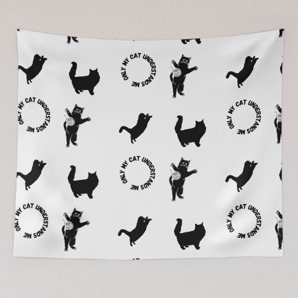 Item preview, Only My Cat Understands Me Furry Troublesome Cats Pack designed and sold by LuckyKermit.