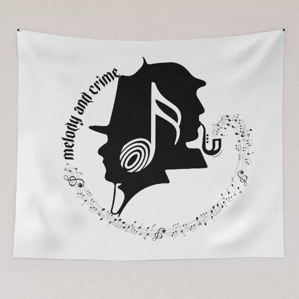 Item preview, melody and crime sherlock holmes . designed and sold by YacineHB01.