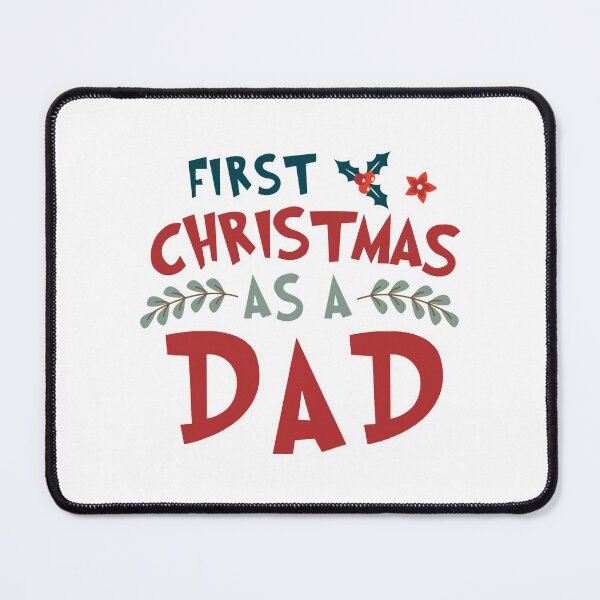 Item preview, First Christmas as a Dad Funny Xmas Fathers designed and sold by Dolphin Graphic.