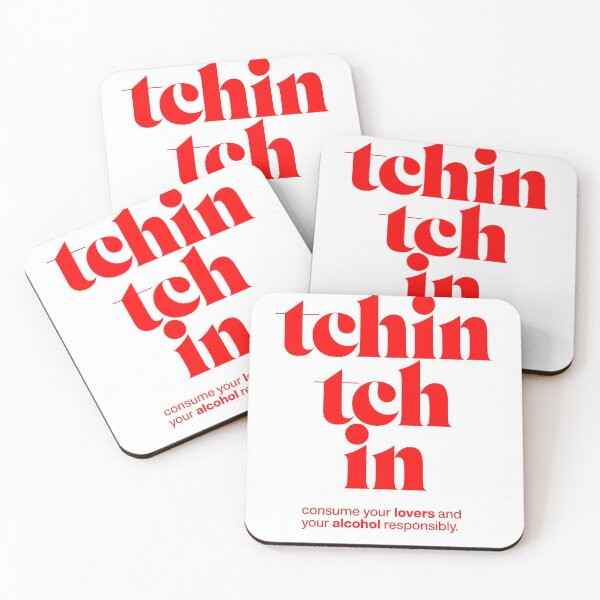 Item preview, tchin tchin statement print: consume your lovers and your alcohol responsibly. designed and sold by TrueType.