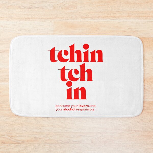 Item preview, tchin tchin statement print: consume your lovers and your alcohol responsibly. designed and sold by TrueType.