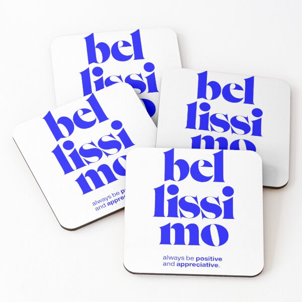 Item preview, bellissimo statement print: always be positive and appreciative. designed and sold by TrueType.