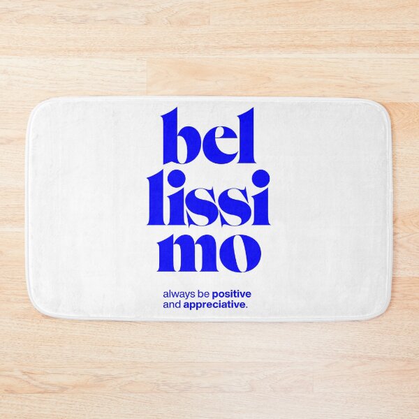 Item preview, bellissimo statement print: always be positive and appreciative. designed and sold by TrueType.
