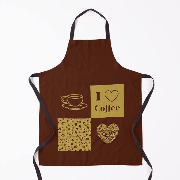 Item preview, I love Coffee Grid Pattern  designed and sold by trendingatees.