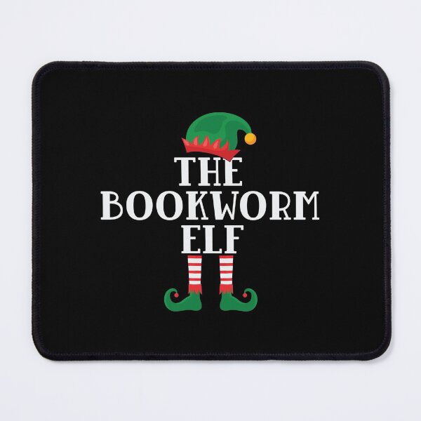 Item preview, The Bookworm Elf - Funny Christmas 2021 designed and sold by thecooltable.