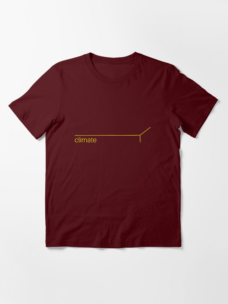 Thumbnail 3 of 7, Essential T-Shirt, Climate designed and sold by 198276pants.