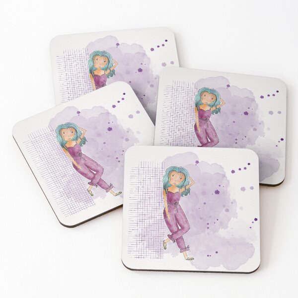 Item preview, Funky cartoongirl designed and sold by Kreajuut.