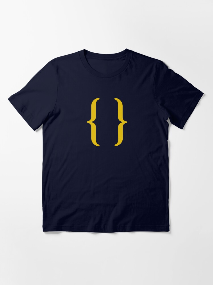 Thumbnail 3 of 7, Essential T-Shirt, empty set (mustard) designed and sold by 198276pants.