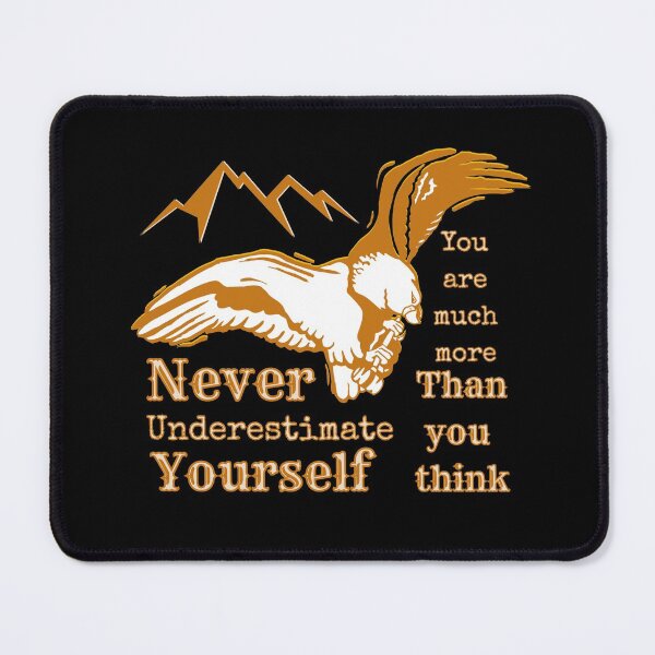 Item preview, Never underestimate yourself designed and sold by Cheerist .