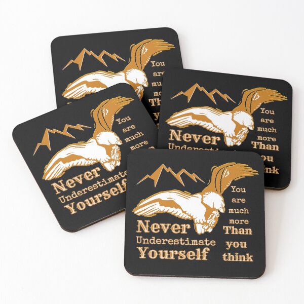 Item preview, Never underestimate yourself designed and sold by Cheerist .