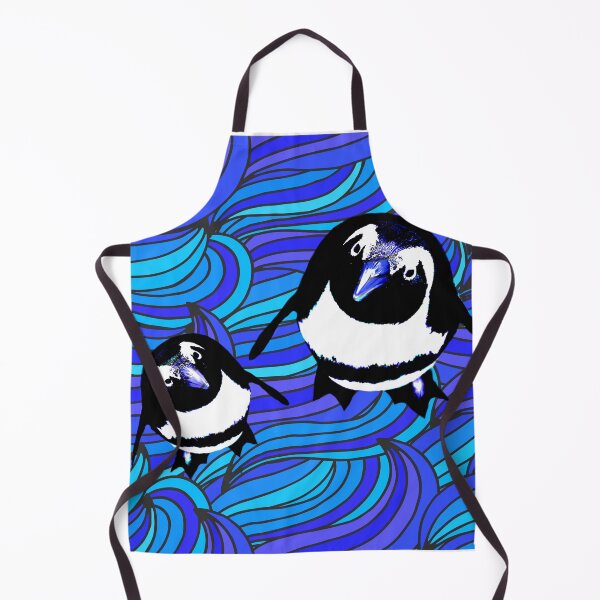 Item preview, Wavyblue penguins designed and sold by Elmanji.