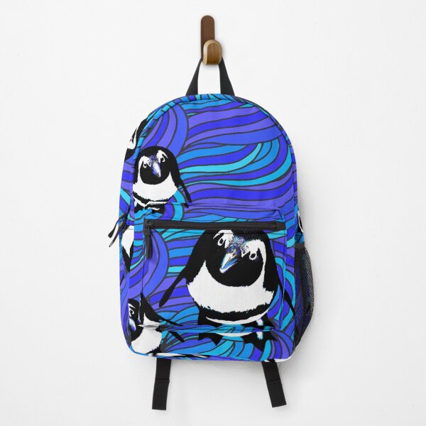 Item preview, Wavyblue penguins designed and sold by Elmanji.