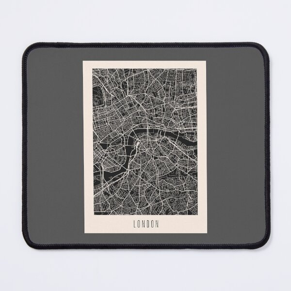 Item preview, London City Downtown Street Map Dark designed and sold by Teecha.