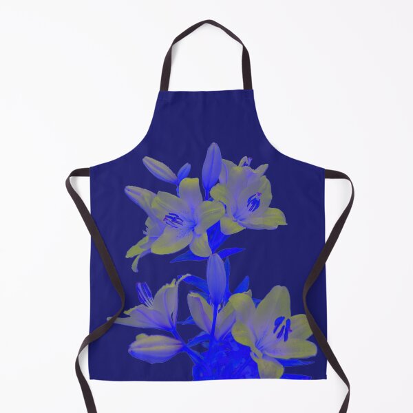 Item preview, Lilies on Blue Background designed and sold by Alternative Perspectives.