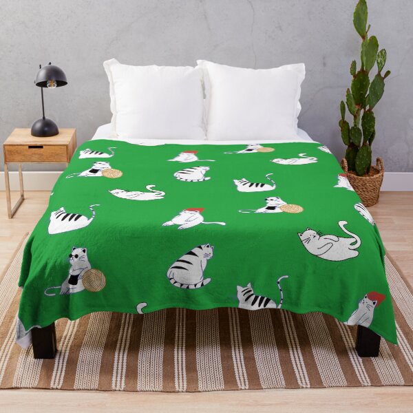 Item preview, Bunch Of Lazy Cats Pack In Green designed and sold by LuckyKermit.