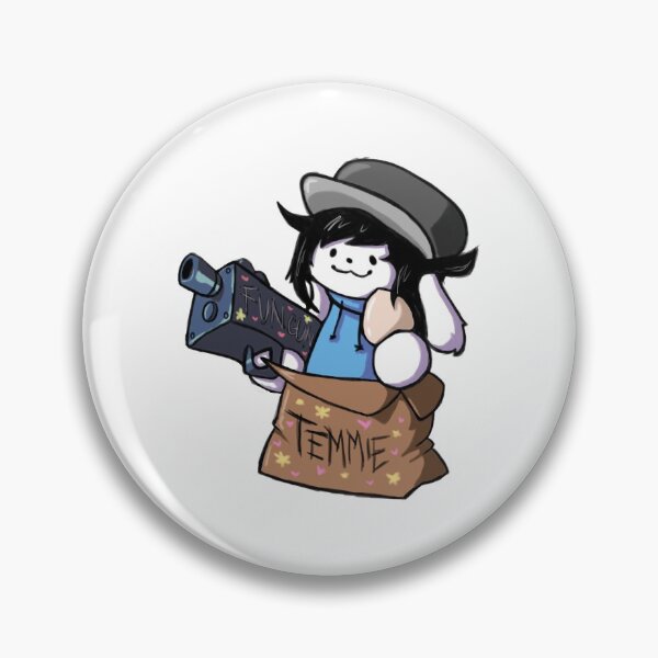 Item preview, Temmie FNF Reskin! designed and sold by MerryGoHop.