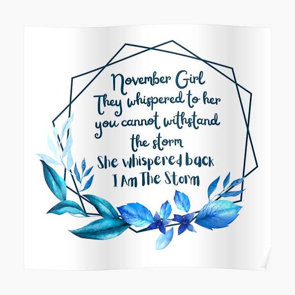 November Birthday Posters for Sale | Redbubble November Birthday Posters for Sale | Redbubble
