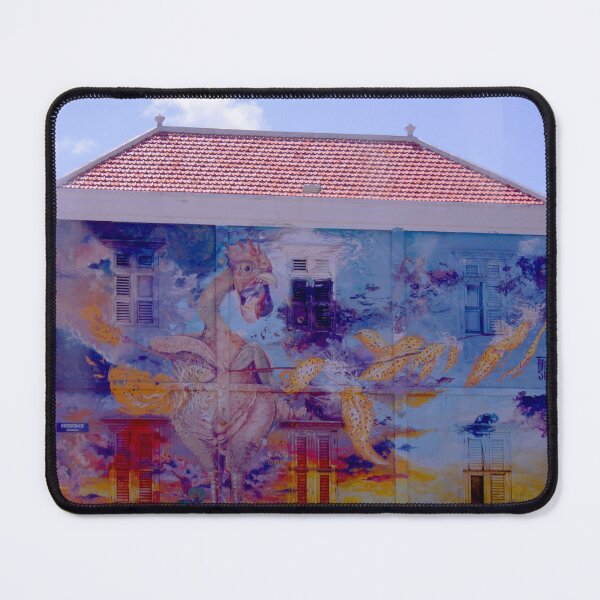 Item preview, Curacao Chicken Mural  designed and sold by Jennifer  Sweeney.