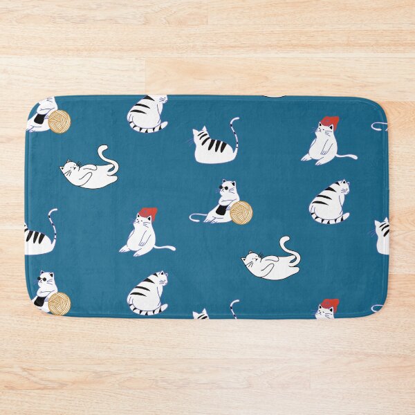 Item preview, Bunch Of Lazy Cats Pack In Blue designed and sold by LuckyKermit.