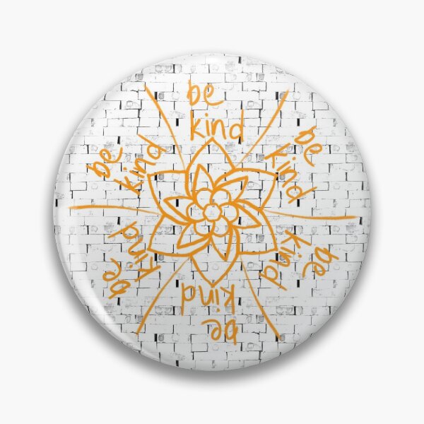 Item preview, Be kind graffiti mandala designed and sold by Starlett Designs.