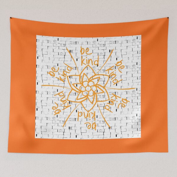Item preview, Be kind graffiti mandala designed and sold by Starlett Designs.