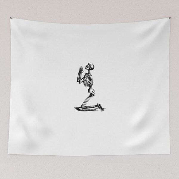 Item preview, Praying Skeleton Forward Observations Group designed and sold by chaintub.