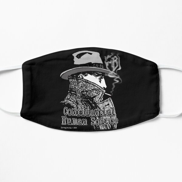 Confidential Human Source Flat Mask