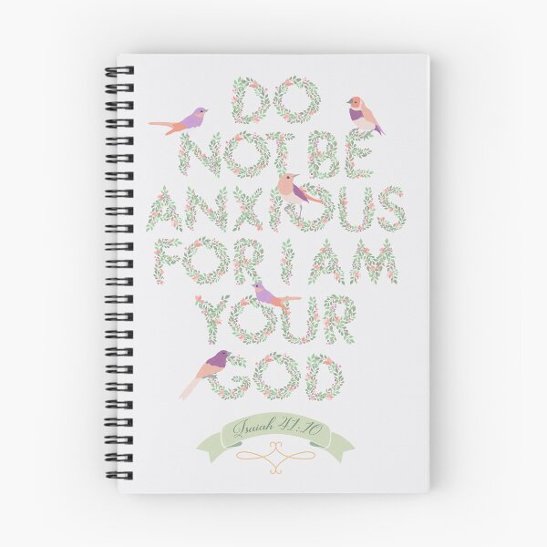 Item preview, Isaiah 41:10 (Birds and Flowers) designed and sold by Paper Bee Gift Shop.