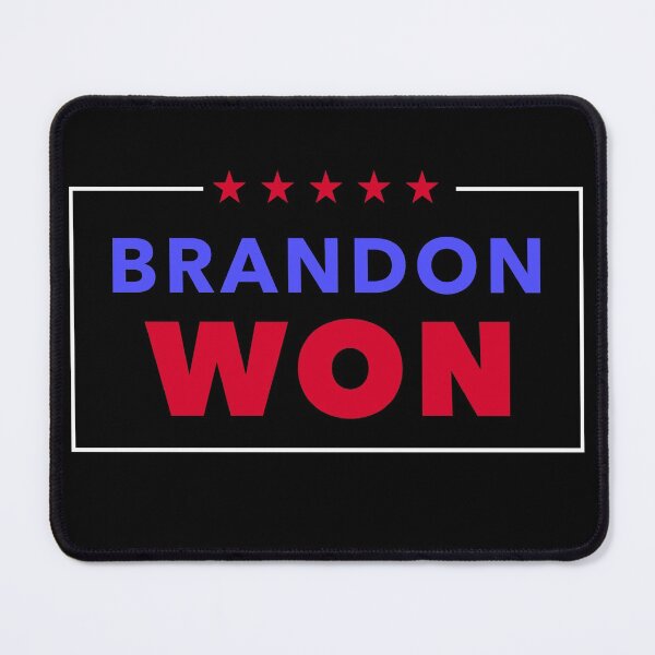 Item preview, Let's Go Brandon Brandon Won Anti Trump Pro Biden President designed and sold by miragreetings.