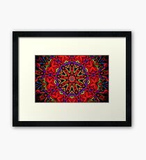 RED Framed Print