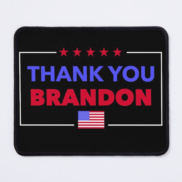 Item preview, Let's Go Brandon, NO... Thank You Brandon! Anti Trump, Pro Biden President designed and sold by miragreetings.