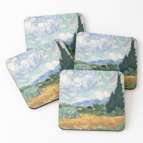 Item preview, Wheatfield with Cypresses, Vincent van Gogh designed and sold by Anacronista.