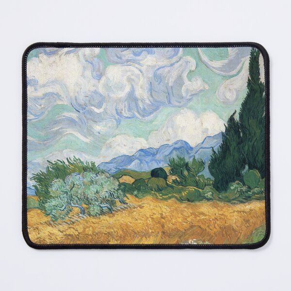 Item preview, Wheatfield with Cypresses, Vincent van Gogh designed and sold by Anacronista.